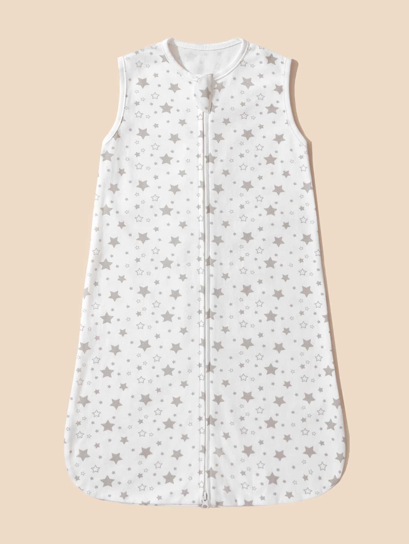 Baby Sleep Sack - 1枚入り 100%コットン ベビースタープリント スリーピングバッグ、新生児用ソフト＆通気性のある着用可能なブランケット