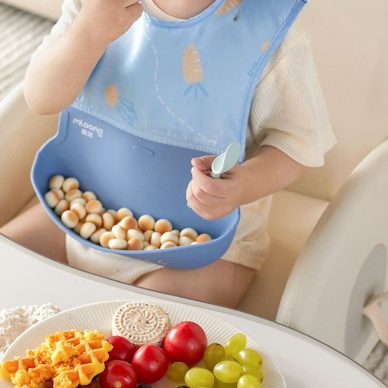 子供用防水よだれかけベビーよだれかけソフトシリコンスカーフ調 - Silicone Baby Bibs のレビューと価格