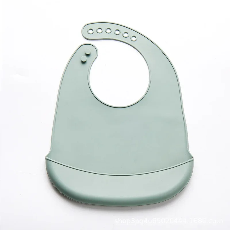 1/2 個ベビーよだれかけ調節可能な防水よだれかけ赤ちゃんソ - Silicone Baby Bibs のレビューと価格