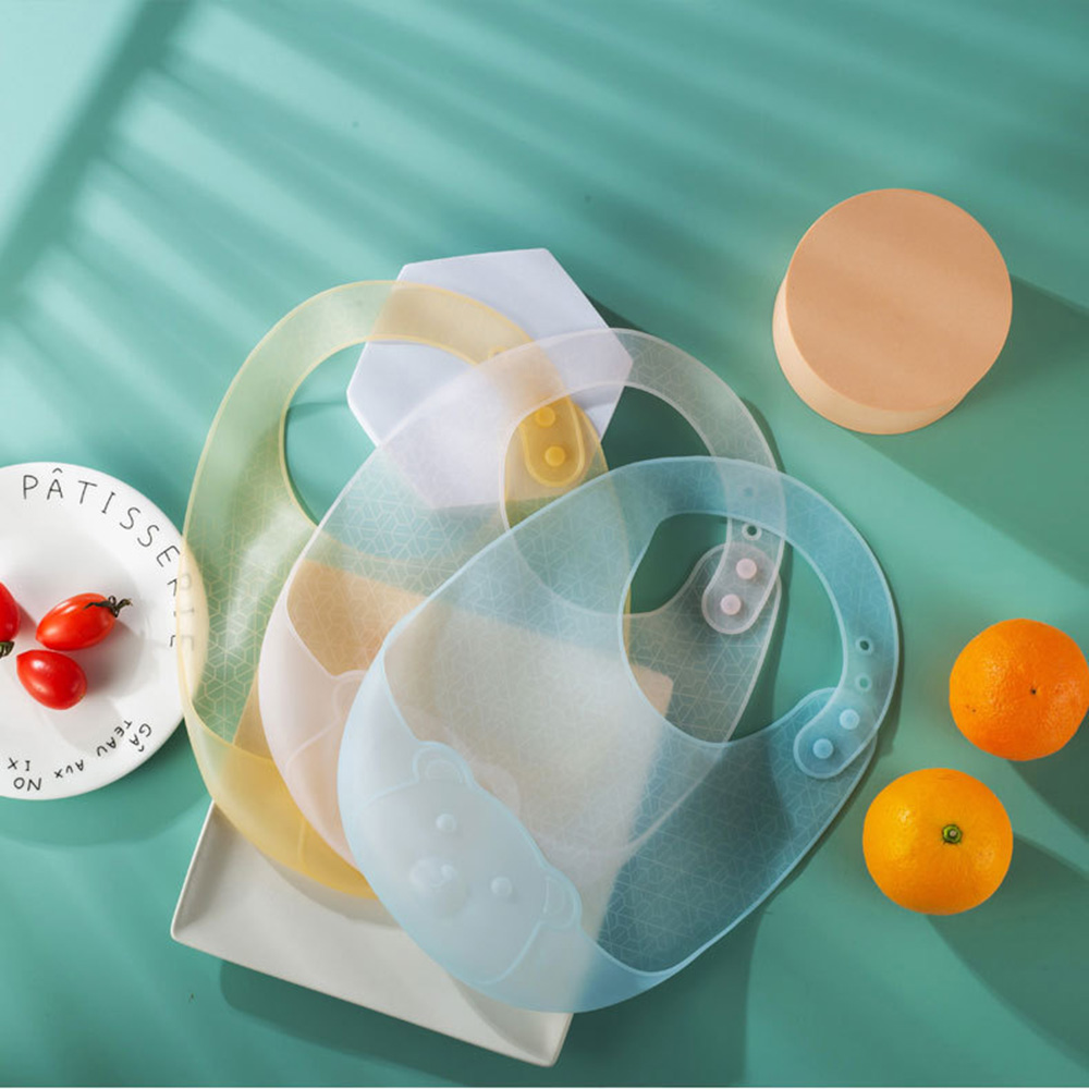 赤ちゃん用防水シリコンよだれかけ,子供用給餌よだれかけ,非常 - Silicone Baby Bibs のレビューと価格