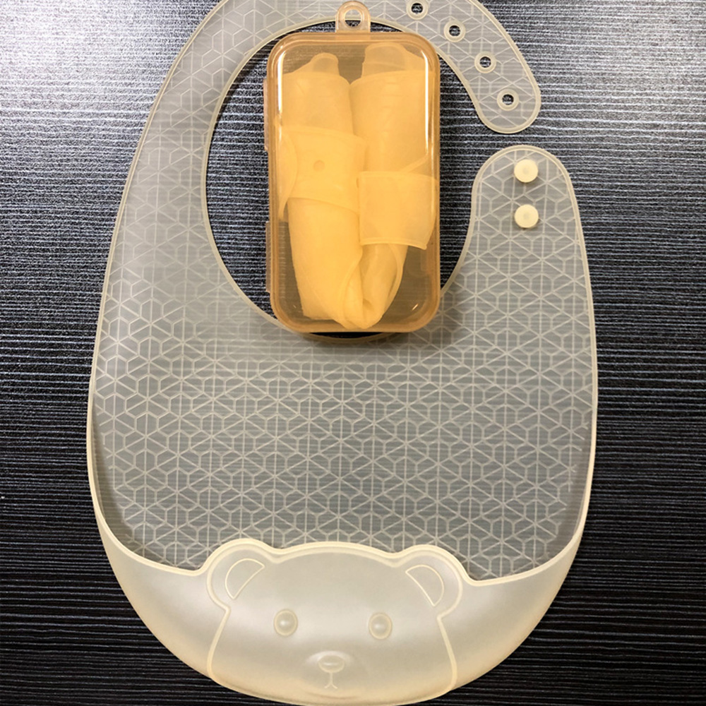 赤ちゃん用防水シリコンよだれかけ,子供用給餌よだれかけ,非常 - Silicone Baby Bibs のレビューと価格