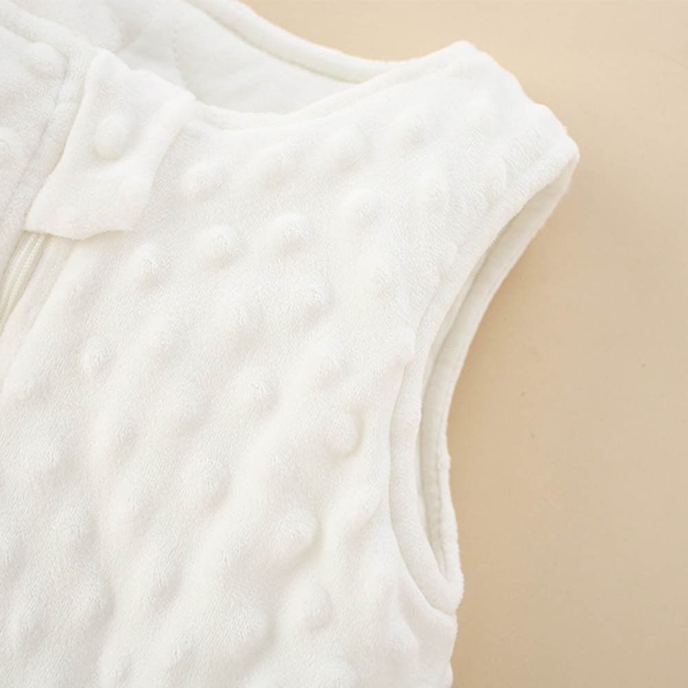 新しい豆ベルベットベビー寝袋双方向ジッパーノースリーブベビー - Baby Sleep Sack のレビューと価格